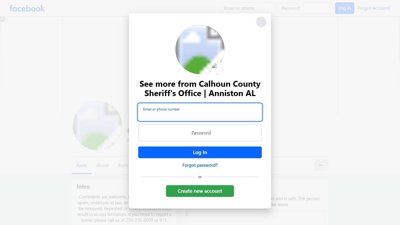 Calhoun County Sheriff's Office Anniston AL Facebook
